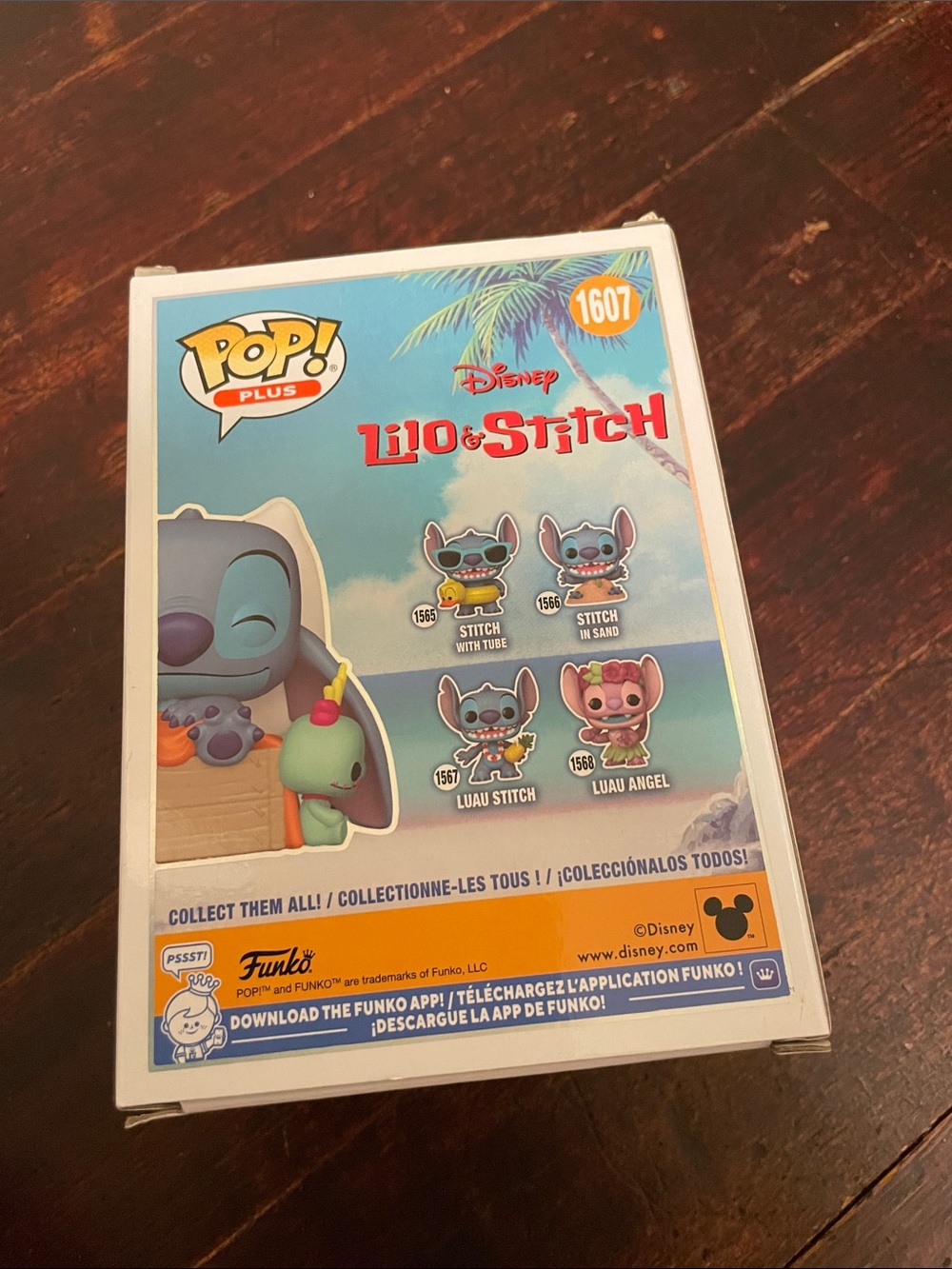 Funko Sleeping Stitch Plush-Style Pop! Plus in Blue - Picture 2 of 2
